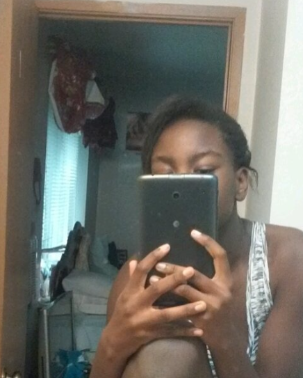 Selfie of me taken by a tablet.